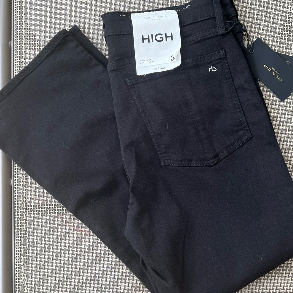 Rag & Bone Nina High Rise Ankle Flare